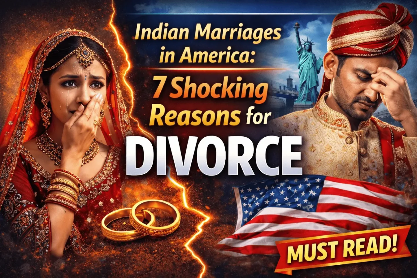 Indian Marriages in America: 7 Shocking Reasons for Divorce