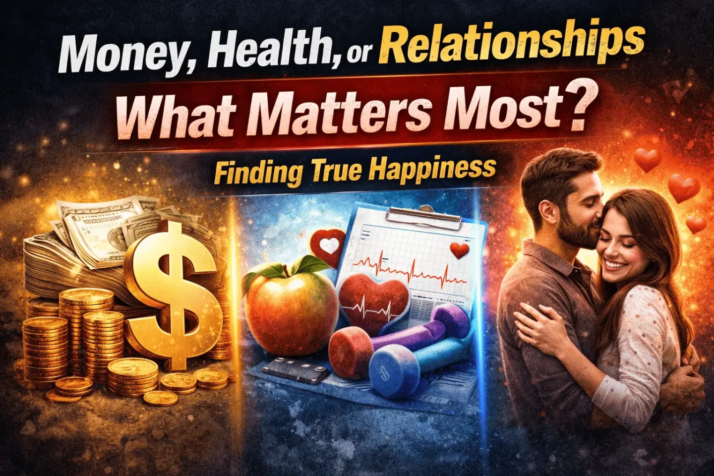 Money, Health, or Relationships – What Matters Most in Life?