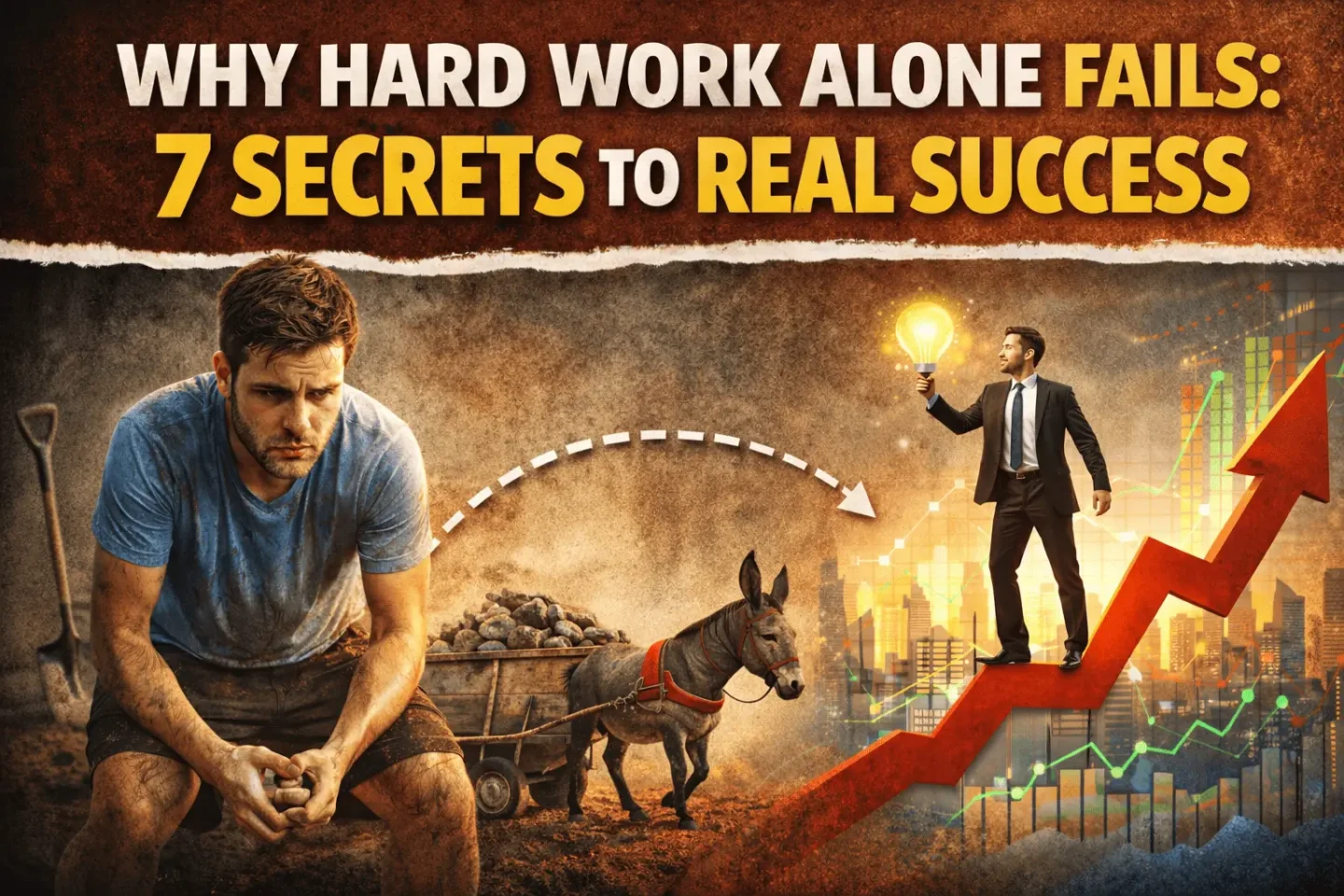 7 Reasons Why Hard Work Alone Won’t Guarantee Success – The Secret to Achieving Your Goals