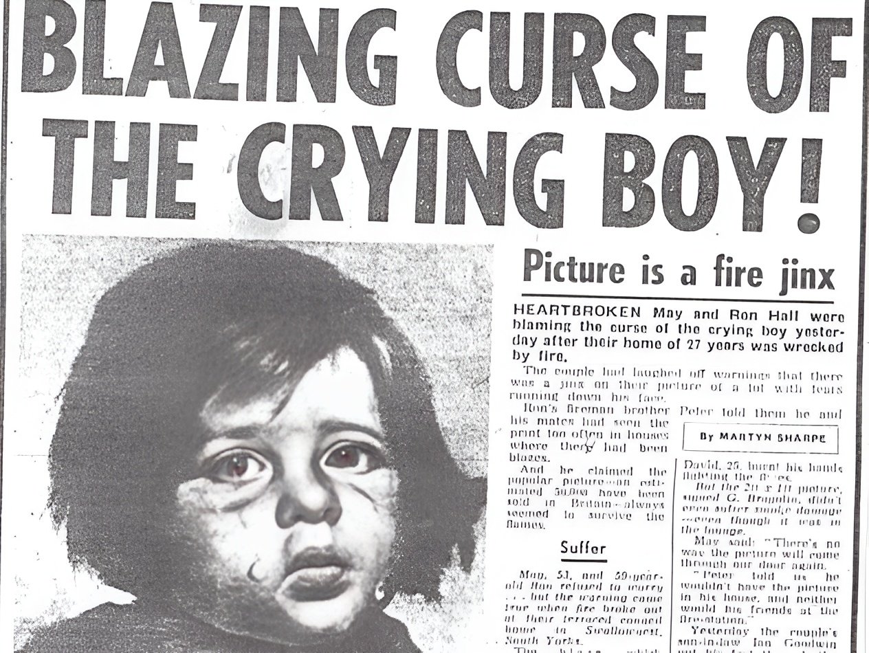 The Crying Boy Painting Curse