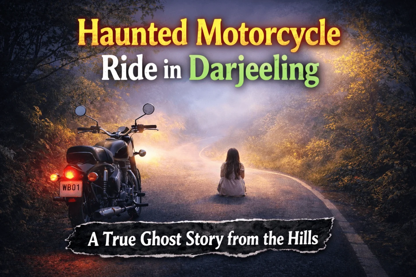 Haunted Motorcycle Ride in Darjeeling – A True Ghost Story from the Hills