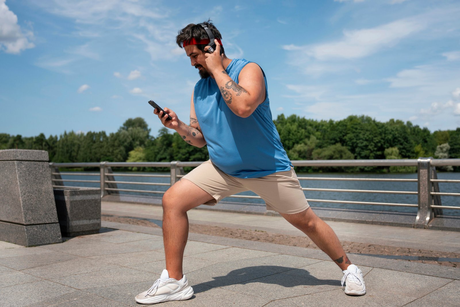 Jogging With Mobile Phone