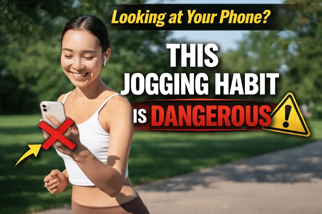 Jogging With Mobile Phone